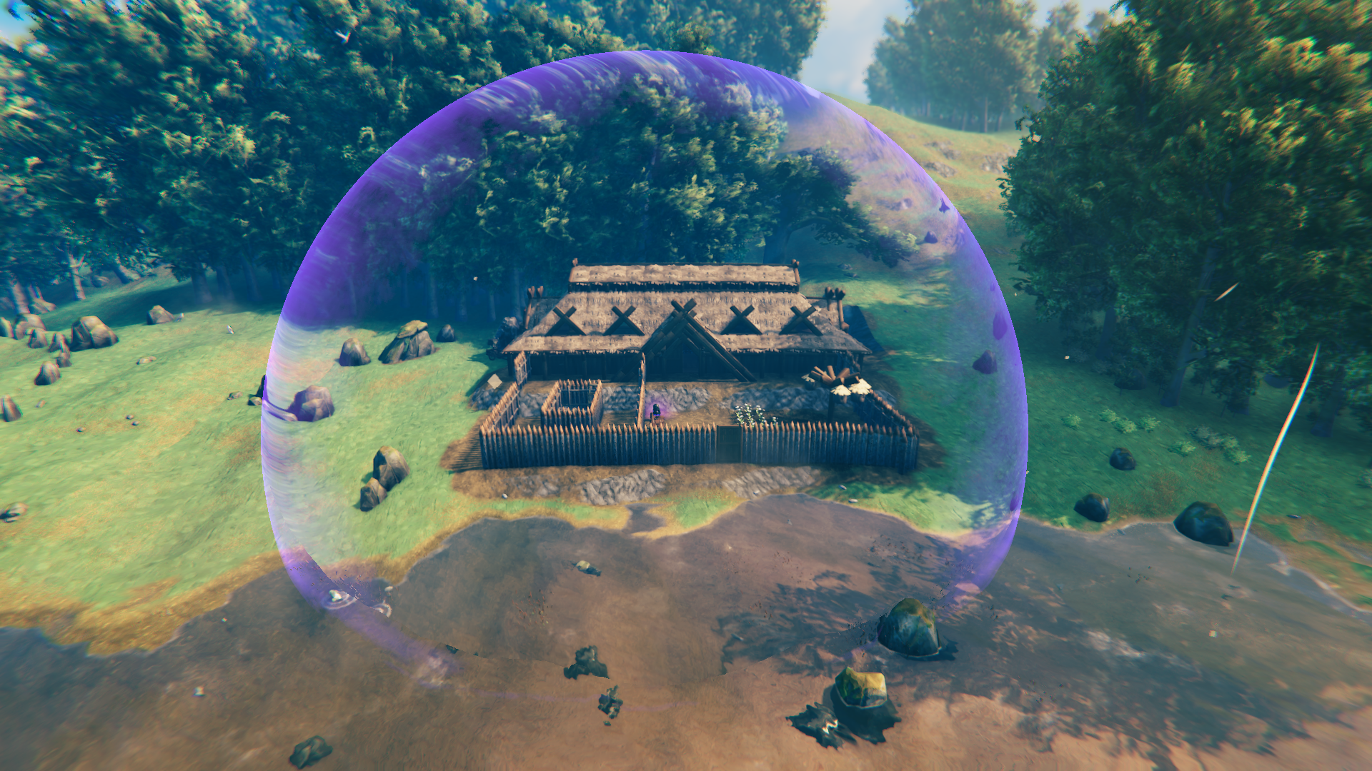 Safezone bubble